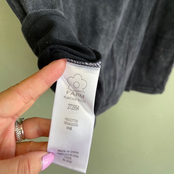 Farm Rio Cancer signs Graphic T-shirt Acid washed - Picture 8 of 8